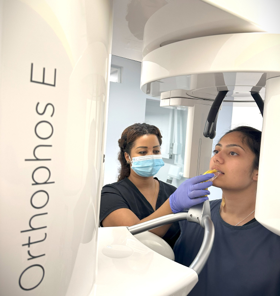 Cone beam CT dental imaging equipment
