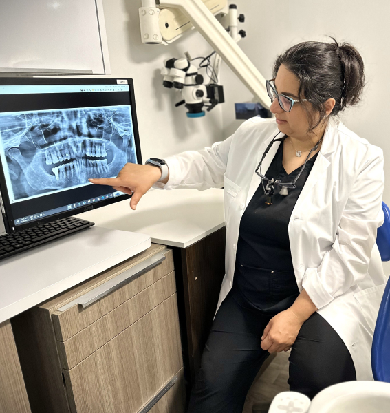 Digital X-ray technology at Hayden Charles Dental Care
