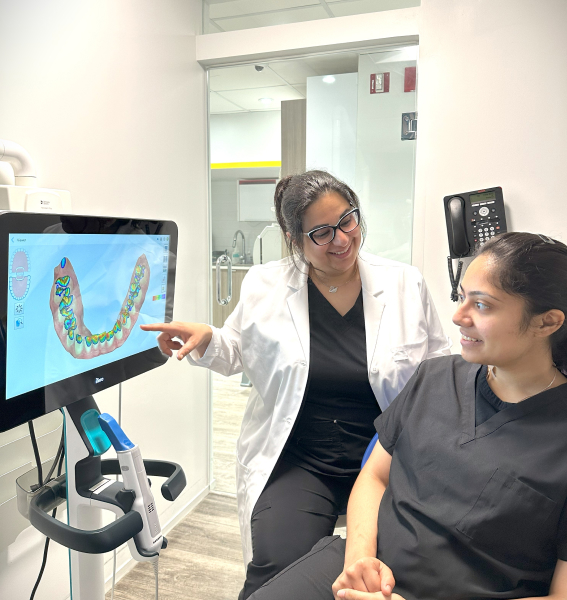 Intraoral camera dental technology