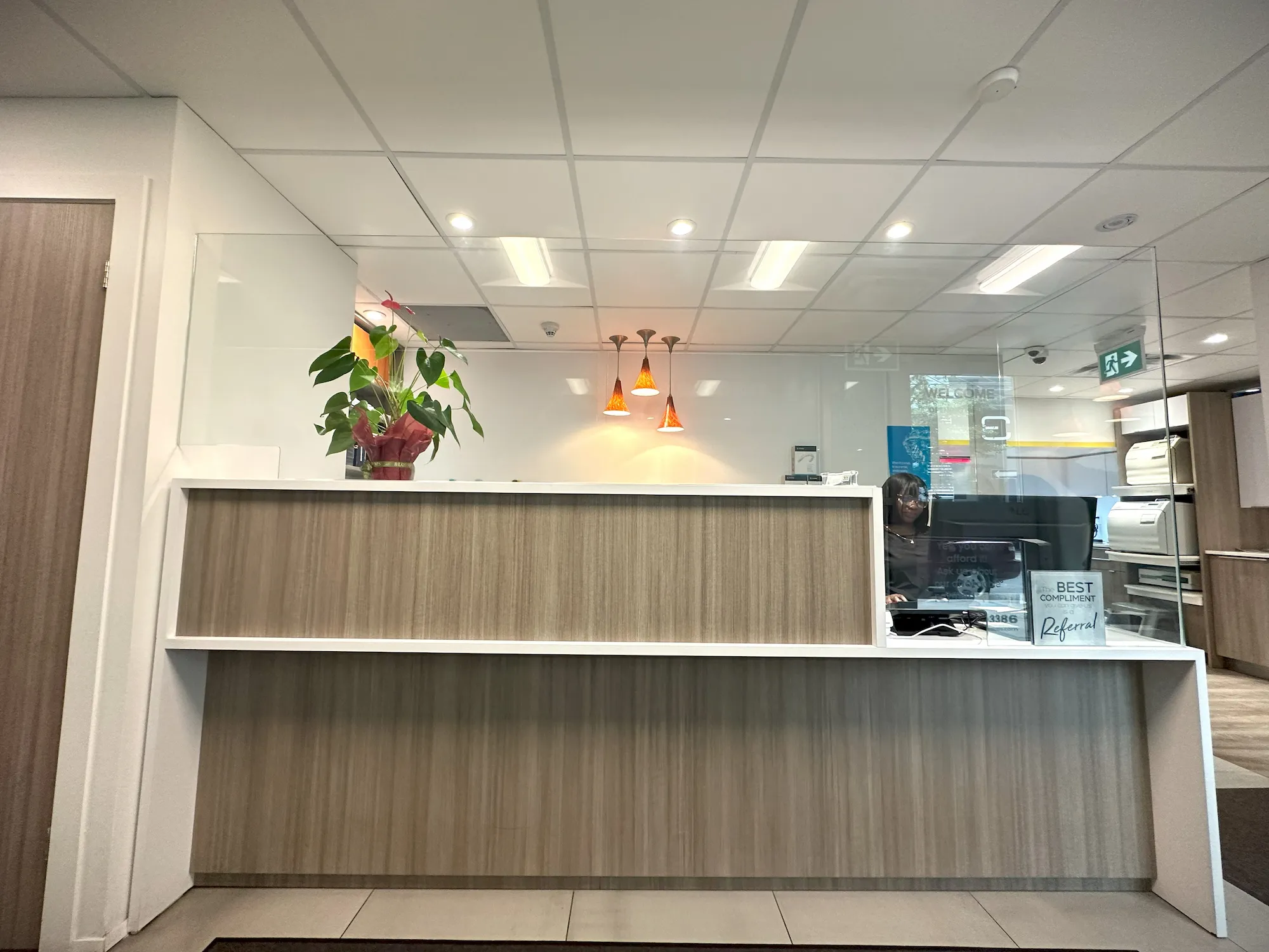 Hayden Charles Dental Care reception area